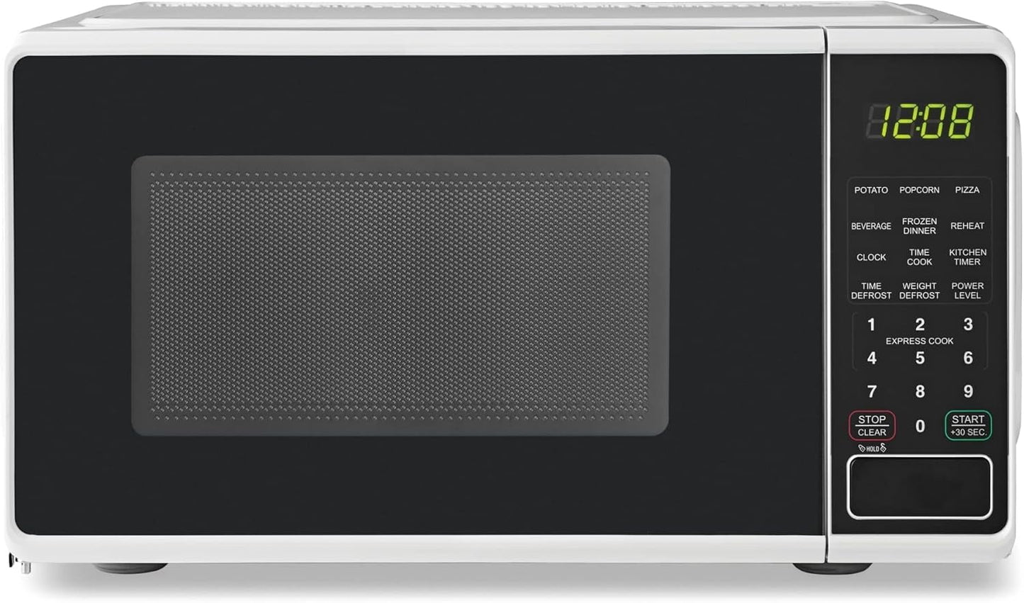 0.7 cu. ft. Countertop Microwave Oven, 700 Watts, New (Color : Black)