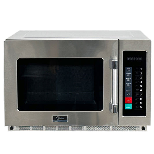 1.2 cu. ft. 1800W Midea NSF Restaurant Microwave Oven 1834G1A