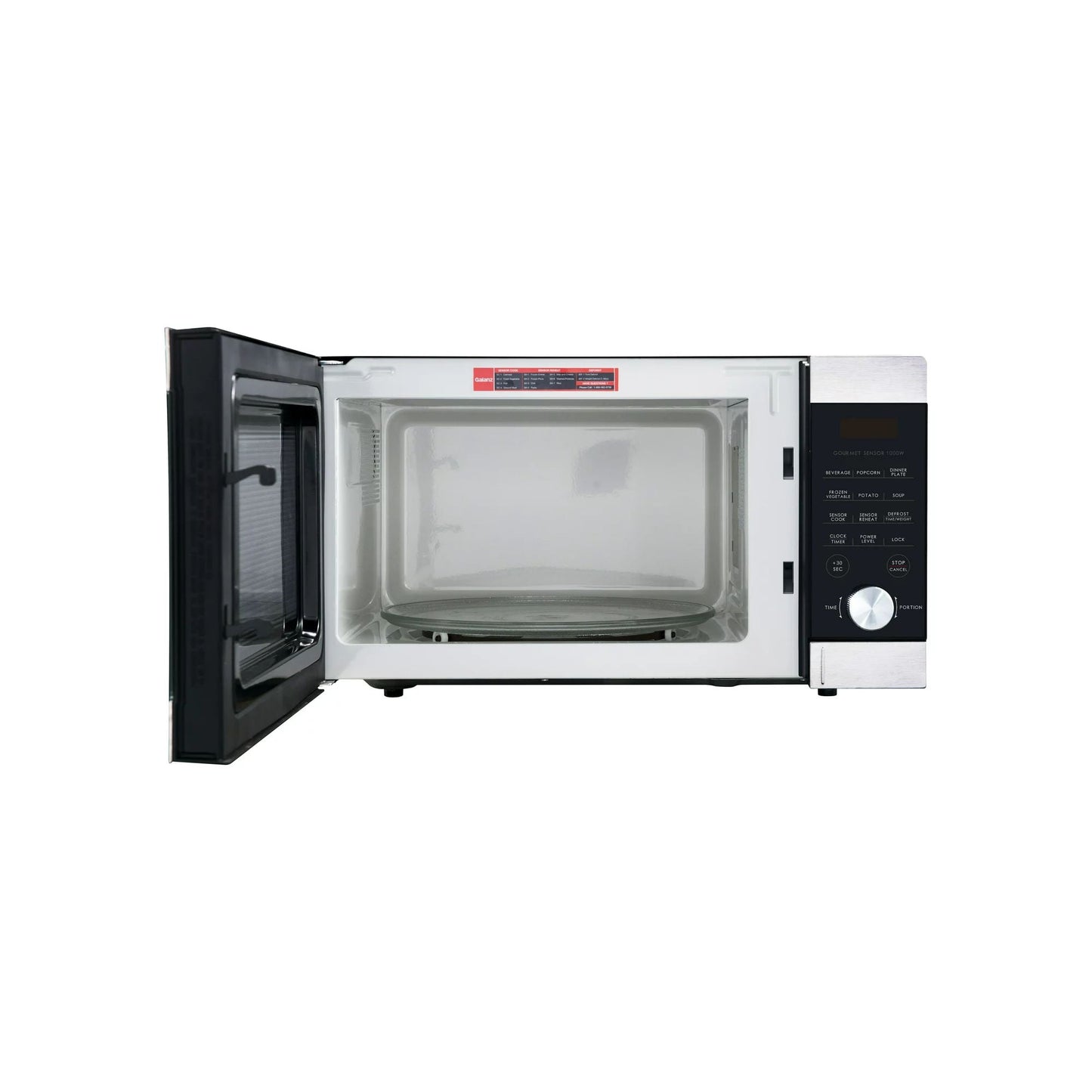1.1 cu. ft. Sensor Cook Countertop Microwave Oven, 1000 Watts, Stainless Steel
